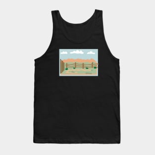 Back yard desert Tank Top